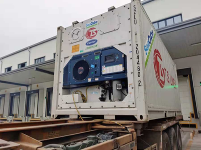 Frozen product transportation